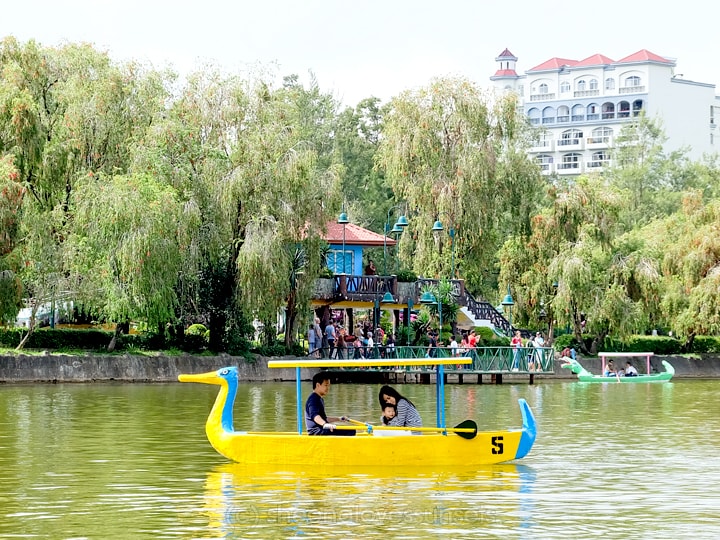 Baguio with a Toddler Boat Burnham Park