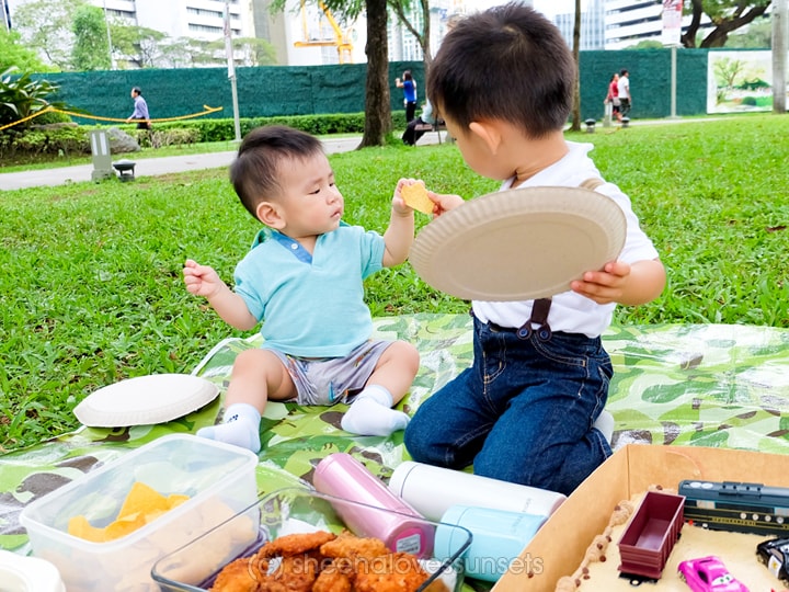 Picnic at Ayala Triangle Gardens