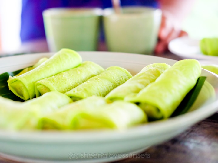 Dadar Galung Amandari Afternoon Tea Pastries