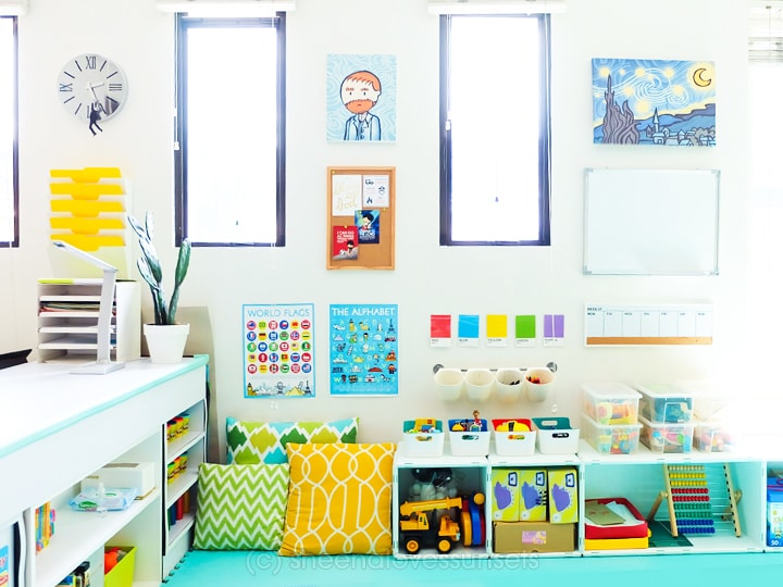 Homeschool Room Home Office Design Studio