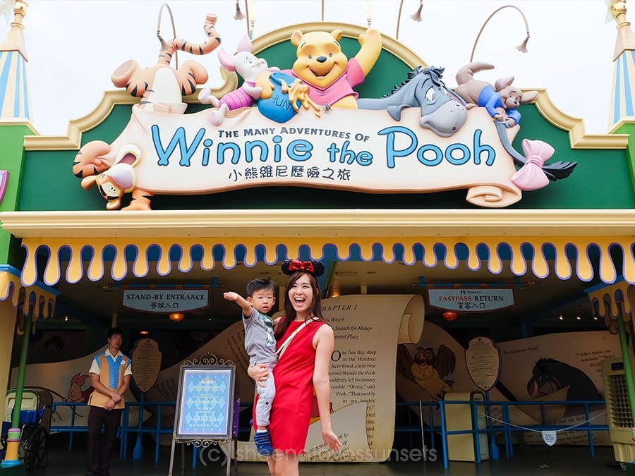 Rides Attractions Toddler Hong Kong Disneyland Winnie the Pooh