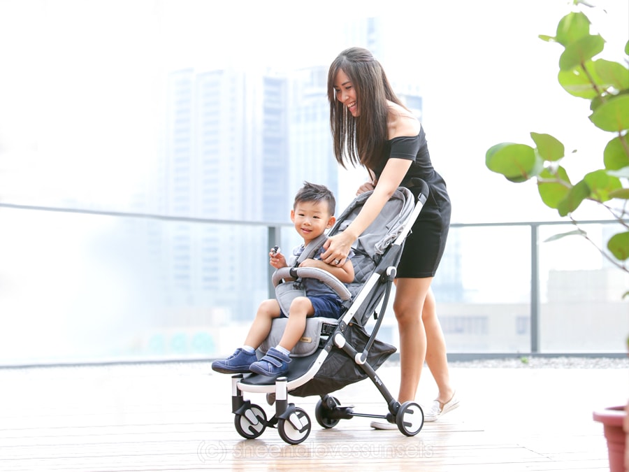 squizz looping stroller