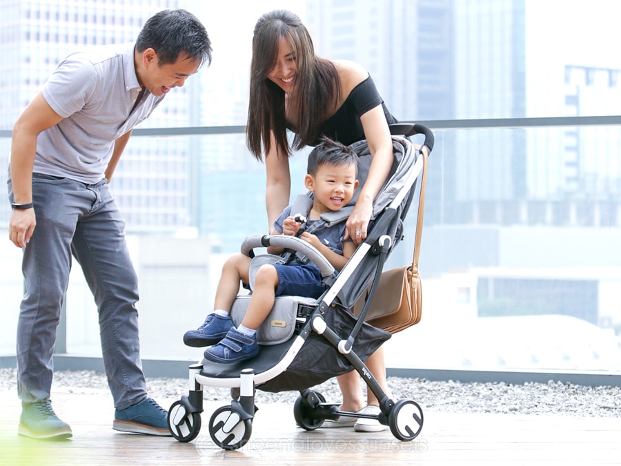 looping baby stroller