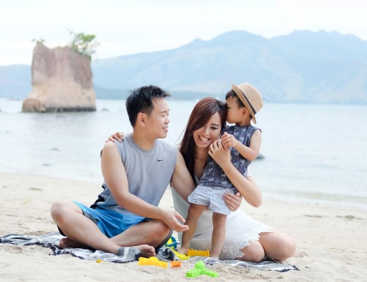 first beach trip Philippines