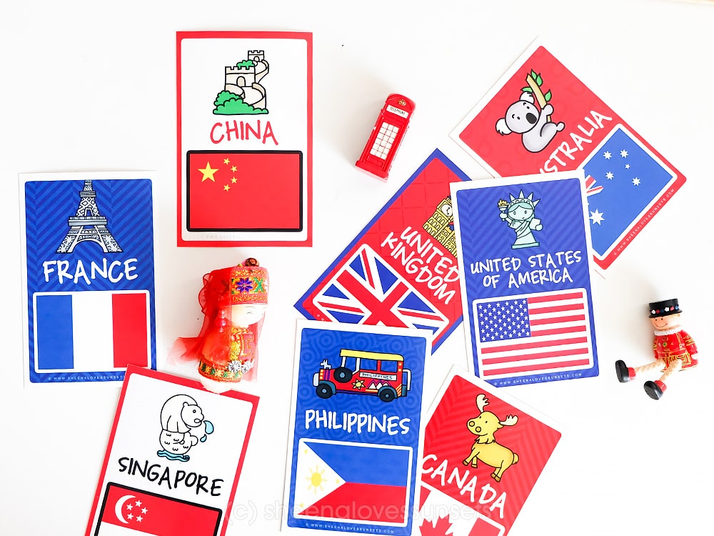 Free Flags Flash Cards Wise Kids Printables
