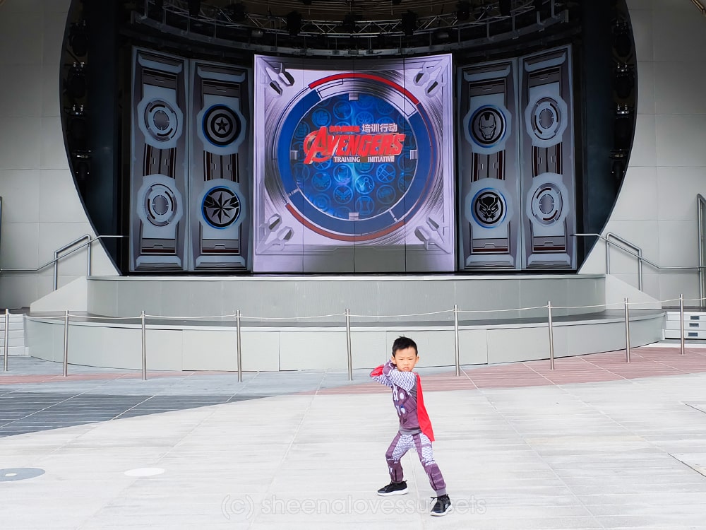 Shanghai Disneyland Avengers Training Initiative-min