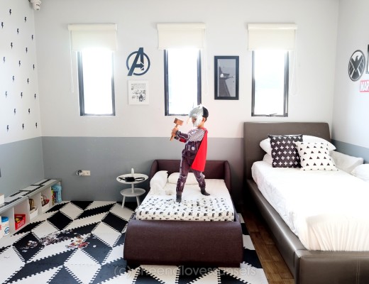 Marvel Avengers Kids Bedroom Modern Minimalist
