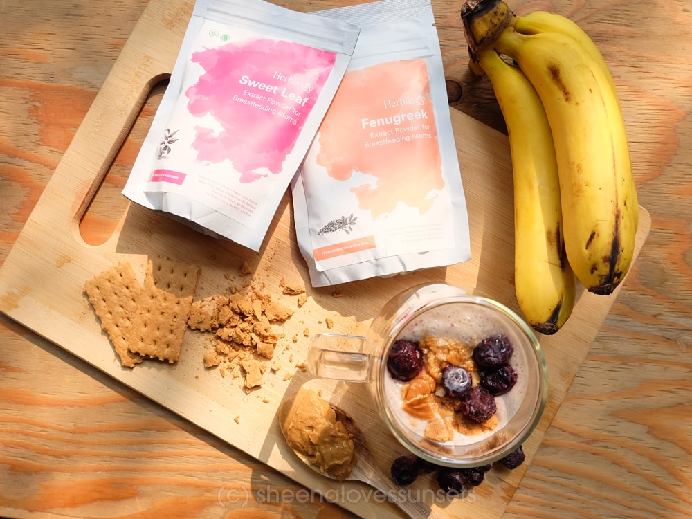 Herbilogy Lactation Blueberry Banana-min