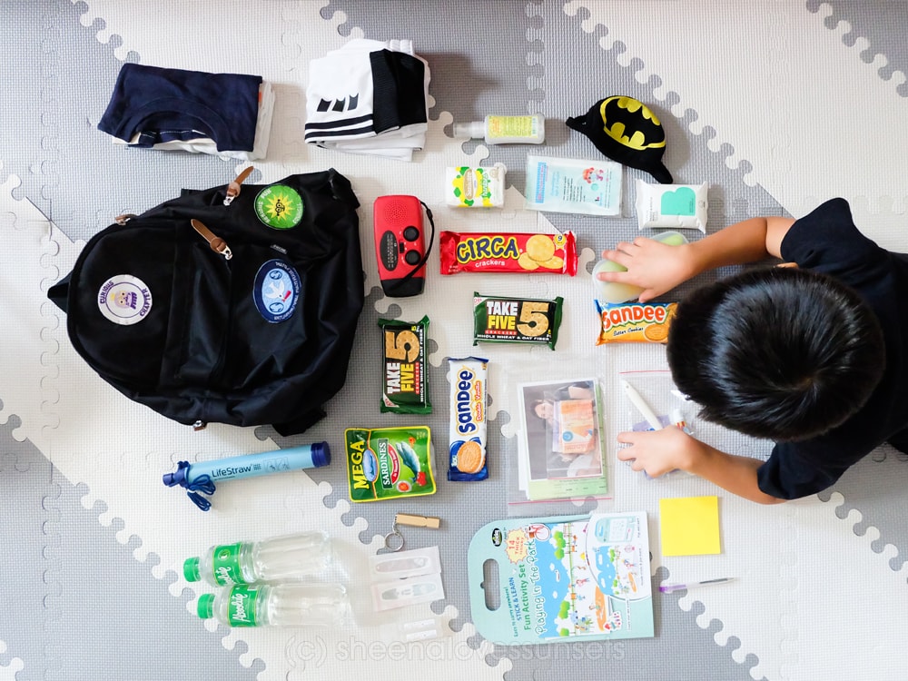 Preparing an Emergency Go Bag for Kids